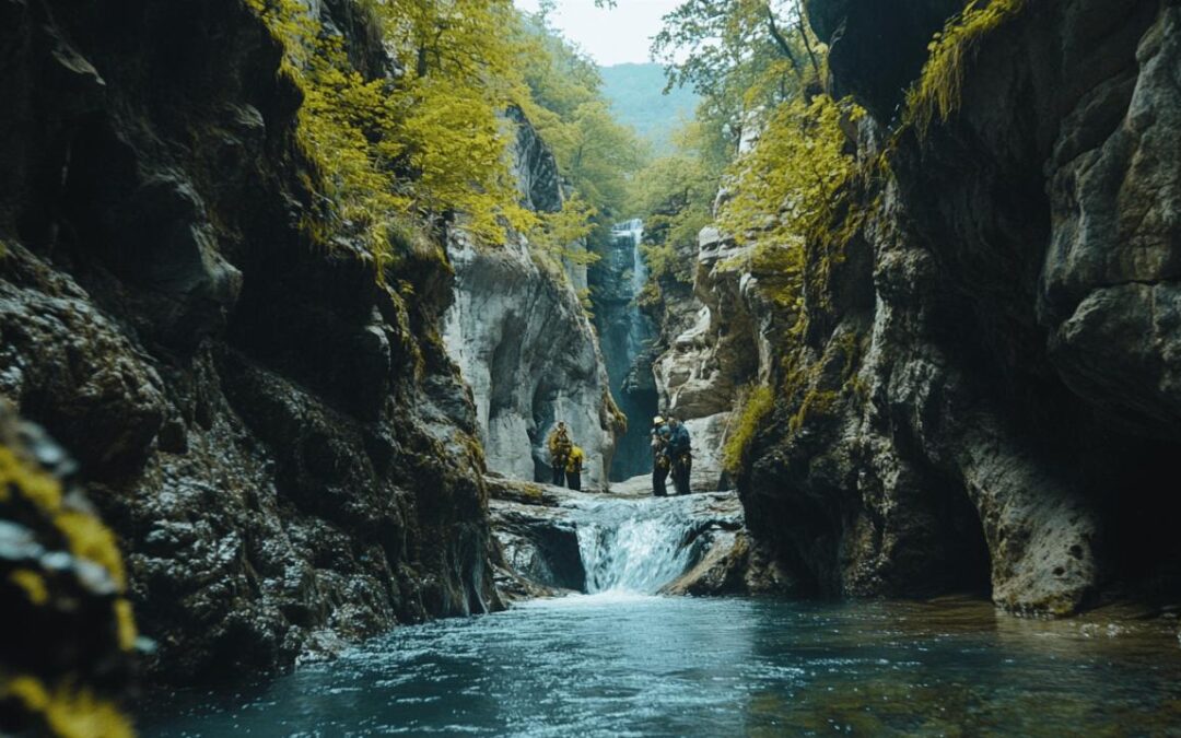 Découvrez les meilleurs spots de canyoning du Massif Central : Circuits secs vs aquatiques, notre guide ultime